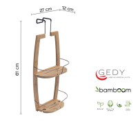 ESTANTE DUCHA BAMBU GEDY